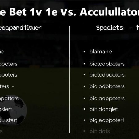 投注種類比較：單場投注和串關投注的優劣
